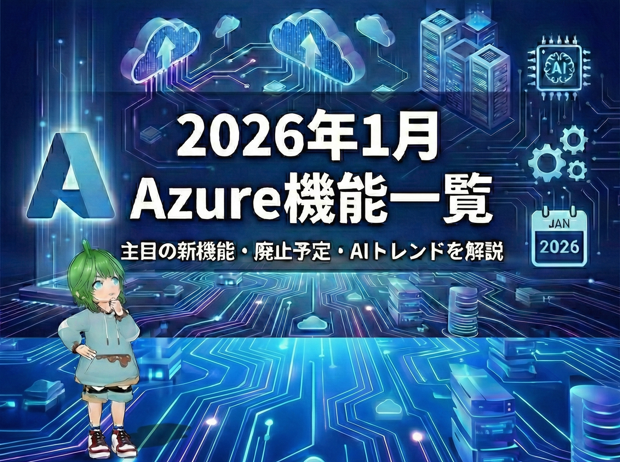 2026年1月 Azure機能一覧