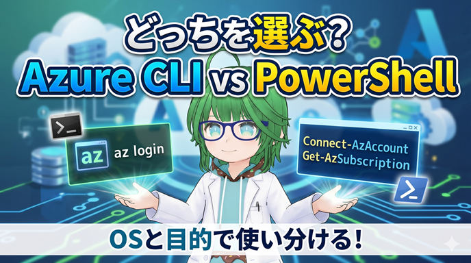 Azure CLIとAzure PowerShellの違いとは？